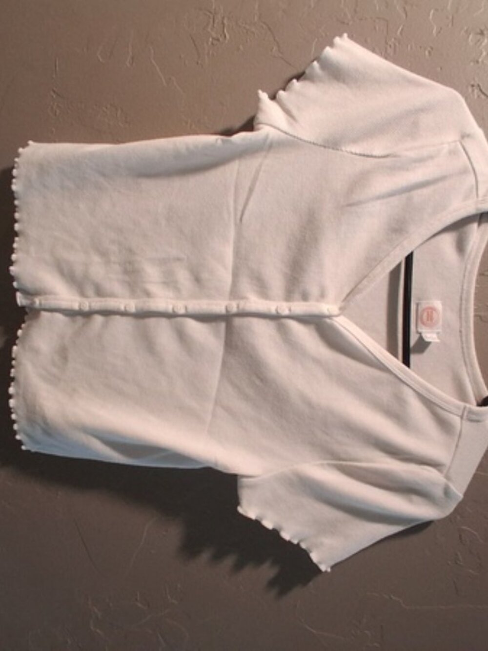 Wonder Nation White Button up T-Shirt